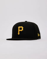 PITTSBURGH PIRATES BLACK FITTED CAP NEW ERA