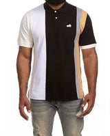 MULTICOLOR COLOR BLOCK POLO SHIRT