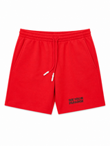 PARADISE RED SEE YOU IN PARADISE SHORTS