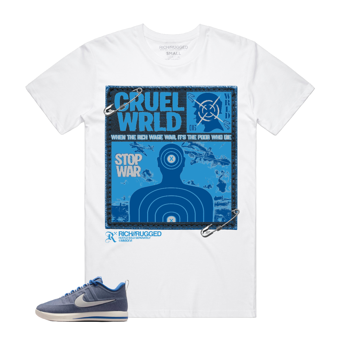 Rich & ragged t-shirt