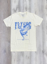 OFF-WHITE WINGED FIGURE GRAPHIC T-SHIRT
