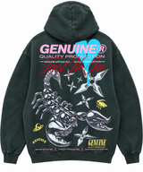 Genuine hoodie charcoal