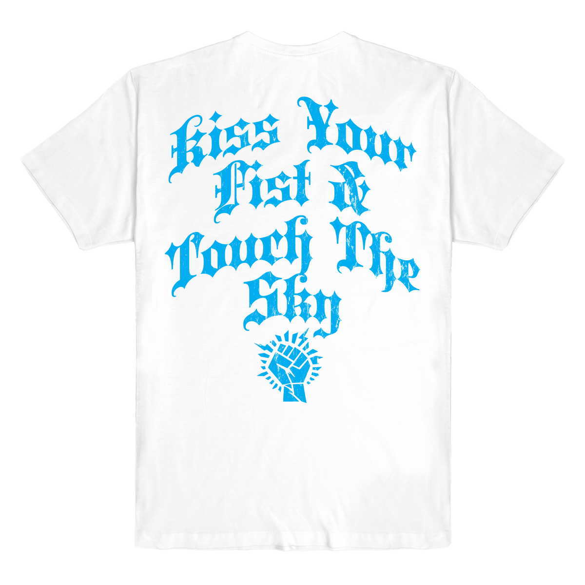 WHITE PORTRAIT GRAPHIC T-SHIRT