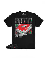 BLACK GRAPHIC PRINT T-SHIRT