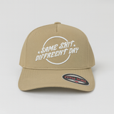 BEIGE EMBROIDERY CAP