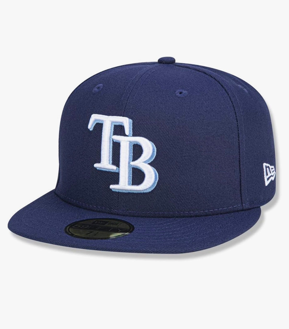 TAMPA BAY RAYS NAVY FITTED CAP NEW ERA