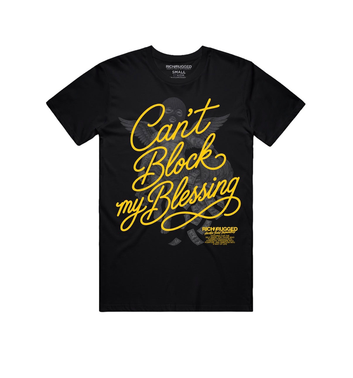 Rich & Rugged black T-shirt