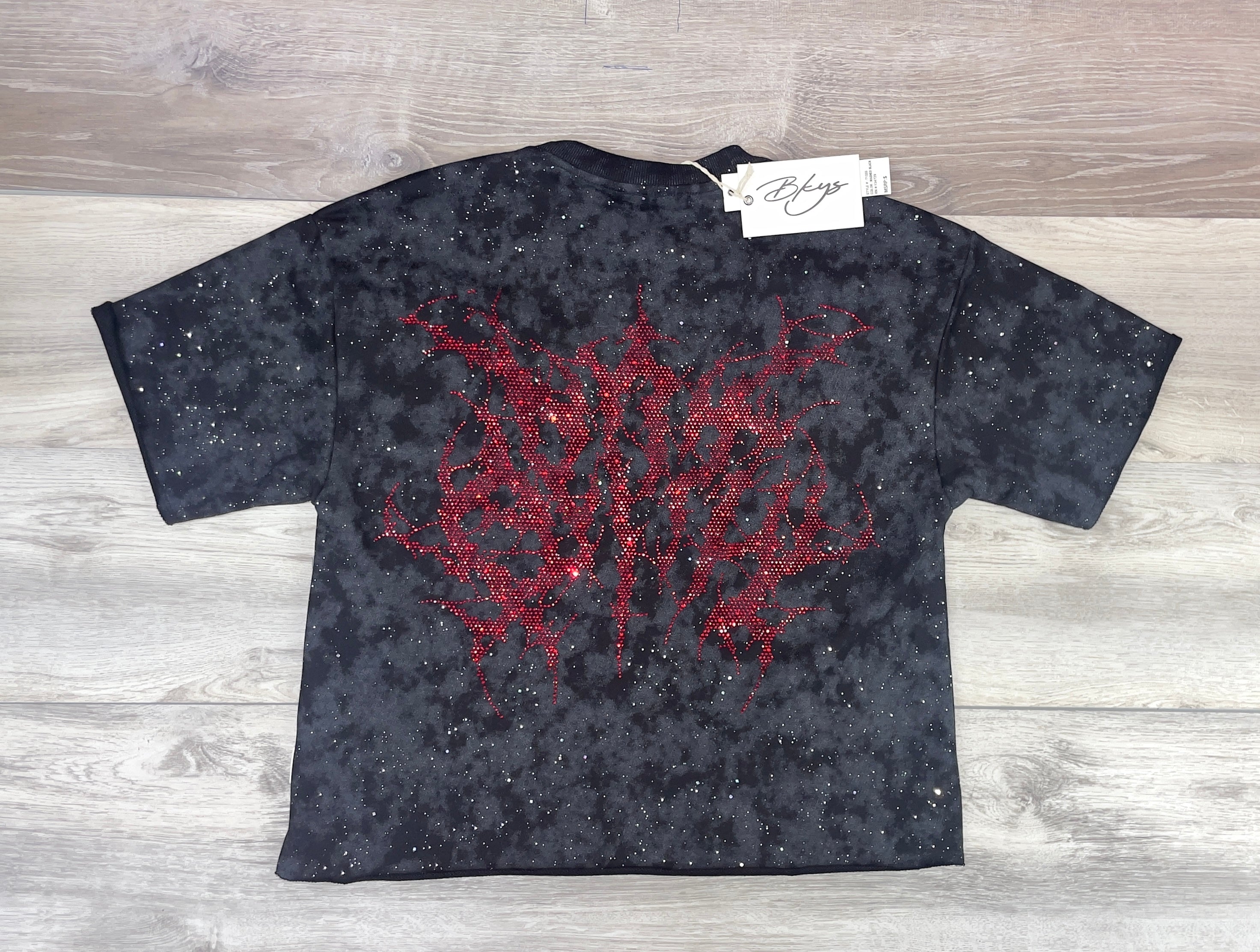 BKYS INFUSED BLACK TEE