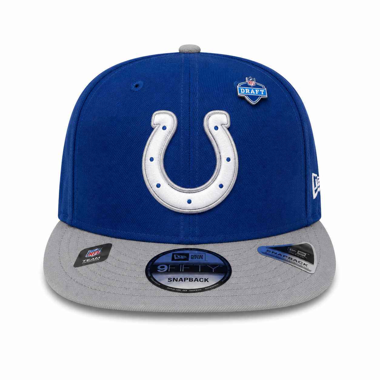 NEW ERA INDIANAPOLIS COLTS BLUE & GREY SNAPBACK CAP