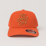 ORANGE EMBROIDERY CAP