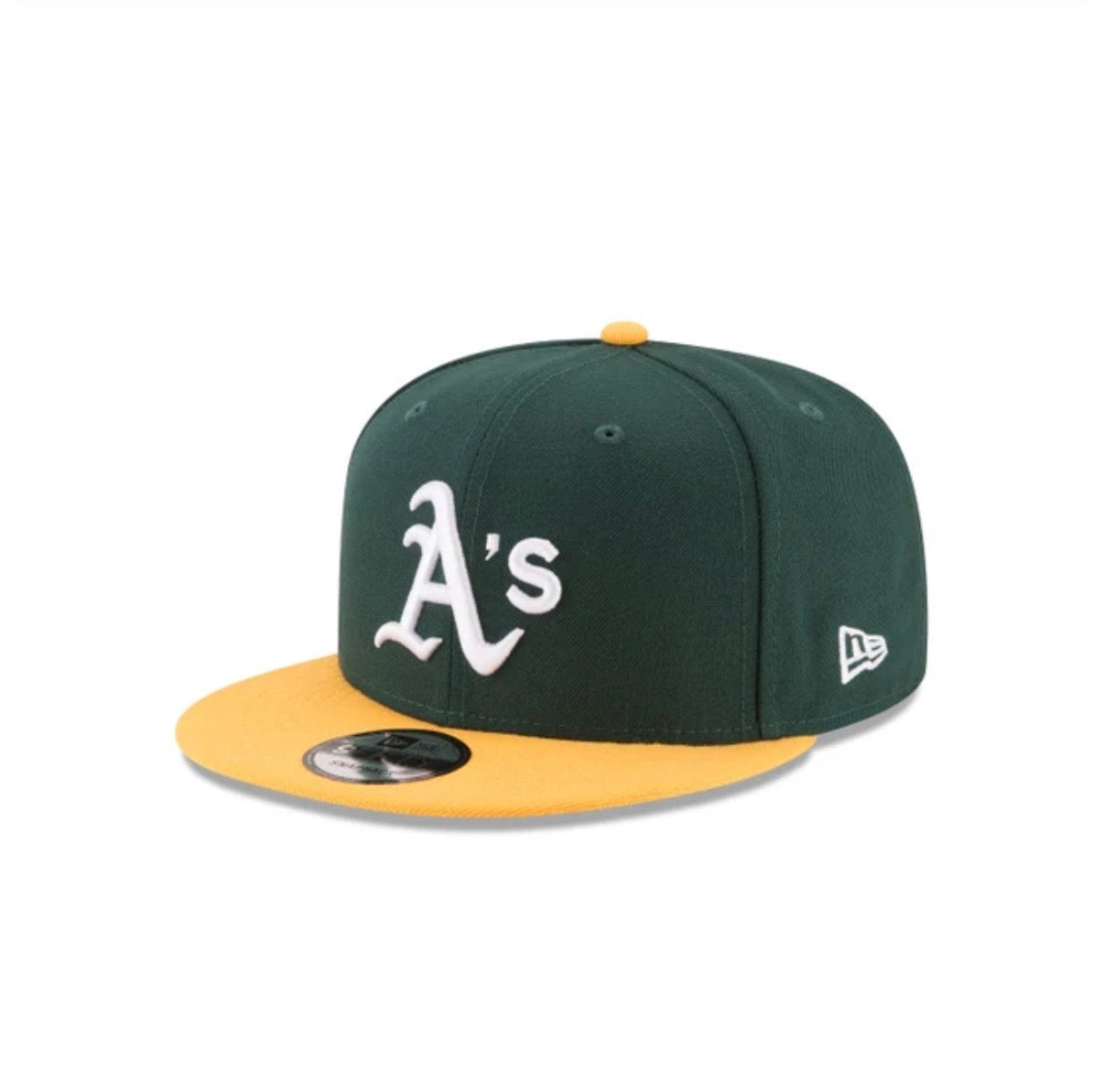 New Era Oakland Athletics Green & Gold Snapback Cap