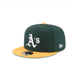 New Era Oakland Athletics Green & Gold Snapback Cap