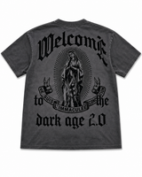 Rare Peace Washed Charcoal Graphic T-Shirt