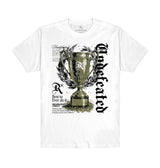 WHITE TROPHY PRINT T-SHIRT