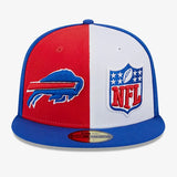 RED WHITE & BLUE BUFFALO BILLS CAP