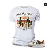 WHITE GRAPHIC PRINT T-SHIRT