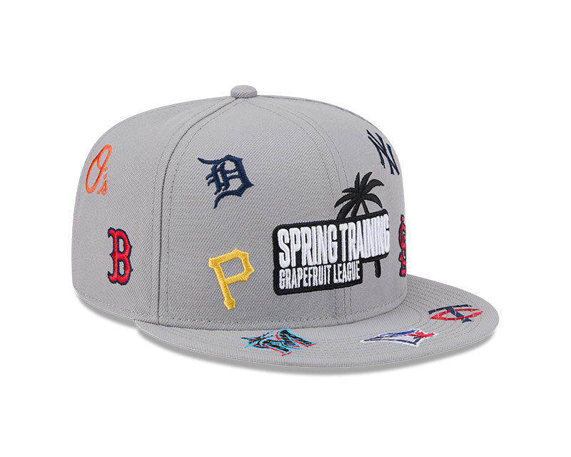 New Era MLB Spring Training Grapefruit League Grey 59FIFTY Fitted Cap