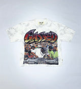 BKYS WHITE ILLUSTRATED TEE