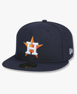 HOUSTON ASTROS NAVY FITTED CAP NEW ERA