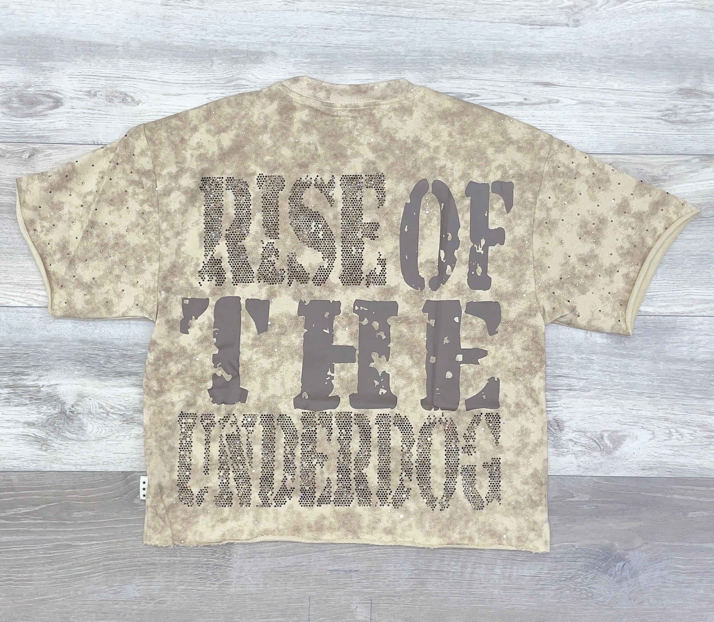 BEIGE BOXING GRAPHIC TEE – BKYS