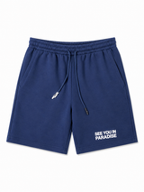 PARADISE NAVY SEE YOU IN PARADISE SHORTS