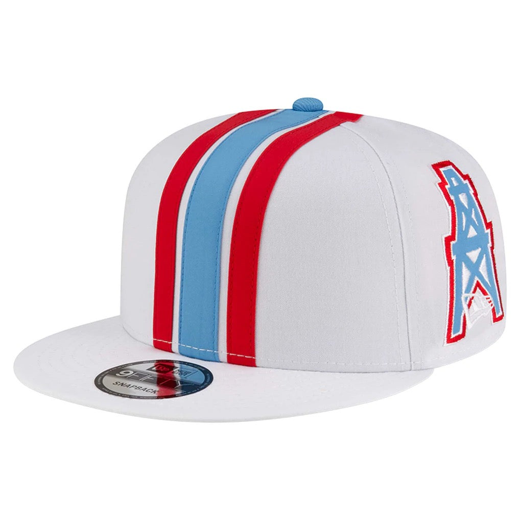 WHITE HOUSTON OILERS CAP