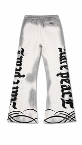 Rare Peace Gradient Flare Sweatpants