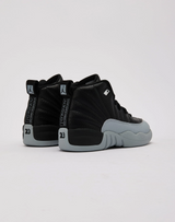 KIDS JORDAN AIR JORDAN 12 RETRO 'BLACK WOLF GREY' PRE-SCHOOL ( TD)