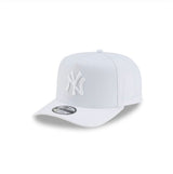 New Era New York Yankees All White Snapback Cap