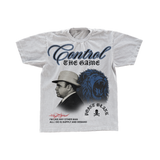 POINT BLANK CONTROL THE GAME GRAPHIC T-SHIRT – GREY
