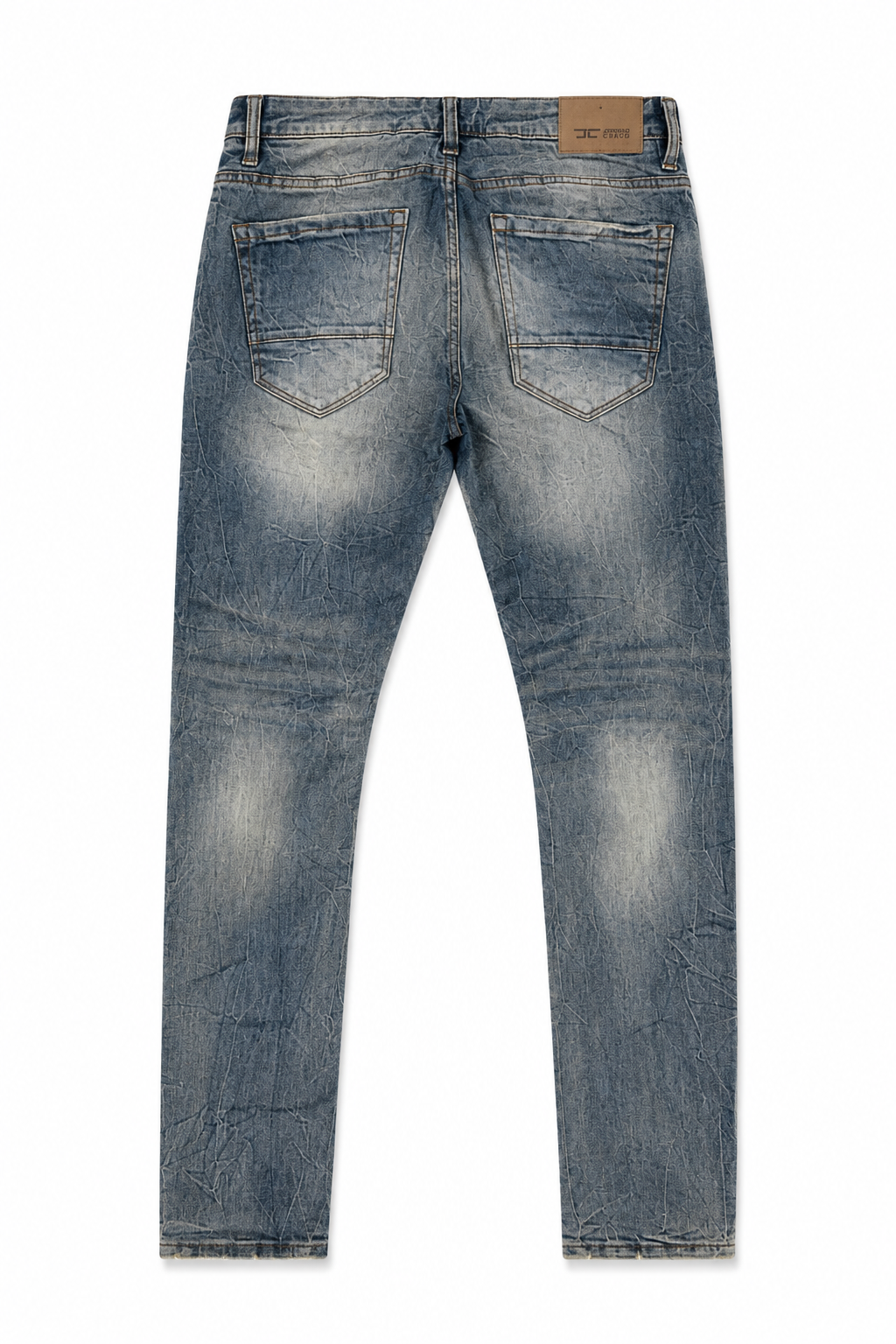 Focus Light Wash Distressed Skinny Jeans