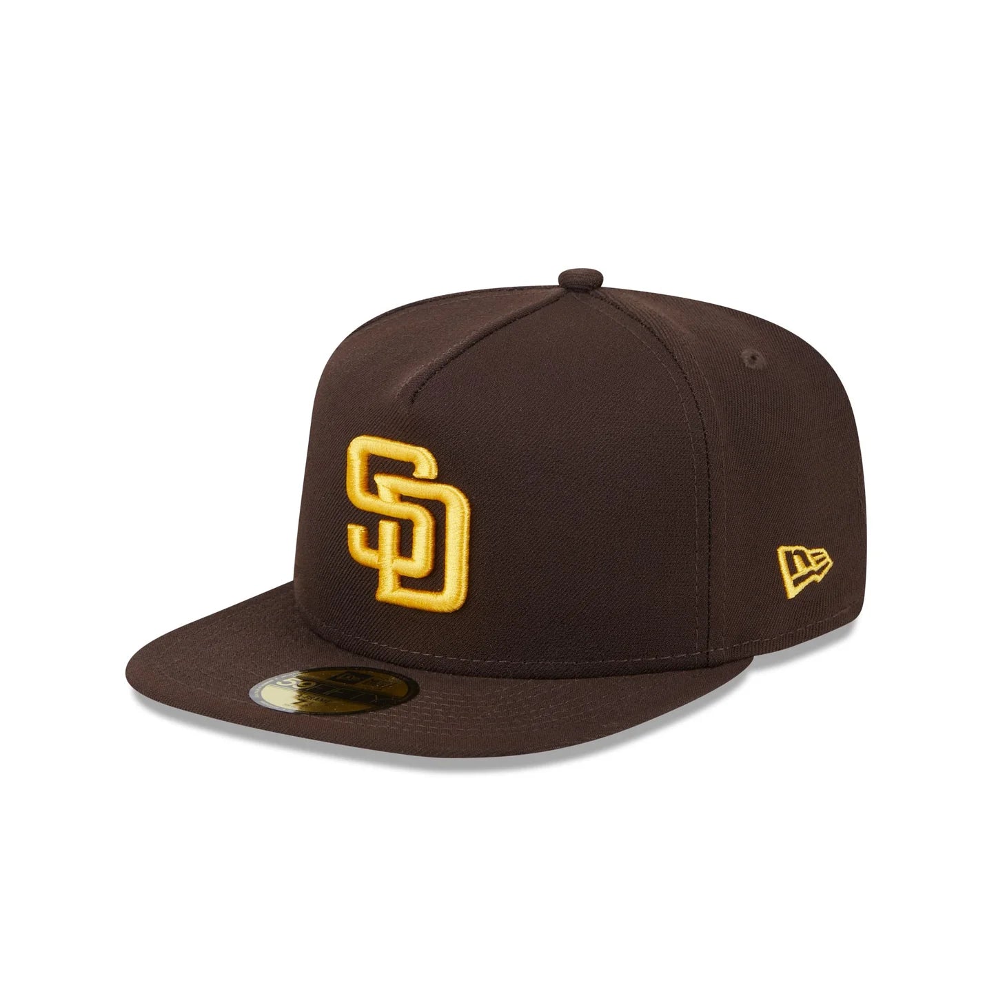 SAN DIEGO PADRES BROWN FITTED CAP NEW ERA
