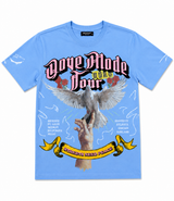 ROKU STUDIO – BLUE GRAPHIC DOVE PRINT TEE
