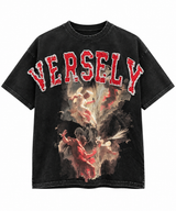 Verselli black & red tee
