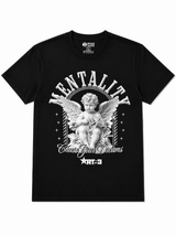 RISA TAKERS – BLACK MENTALITY GRAPHIC TEE