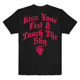 BLACK PORTRAIT GRAPHIC T-SHIRT