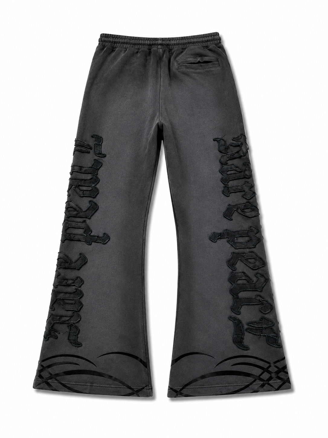 Rare Peace Charcoal Flare Sweatpants