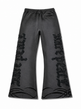 Rare Peace Charcoal Flare Sweatpants