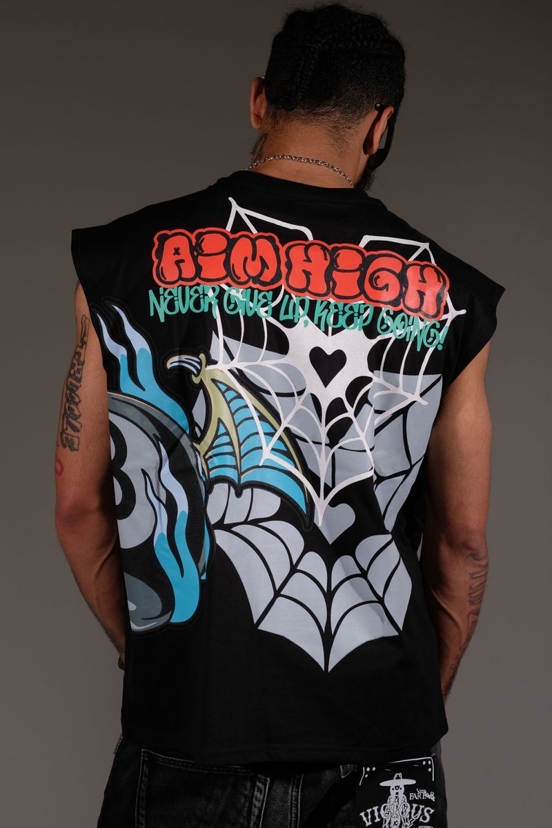 Rebel minds sleeeveless shirt