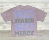 MAUVE RHINESTONE GANG PRINT TEE – BKYS