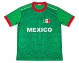 Mexico Green Aztec Pattern Jersey