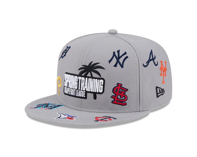 New Era MLB Spring Training Grapefruit League Grey 59FIFTY Fitted Cap