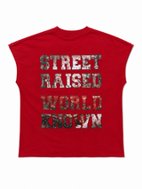 Focus Red “Wanted” Graphic T-Shirt