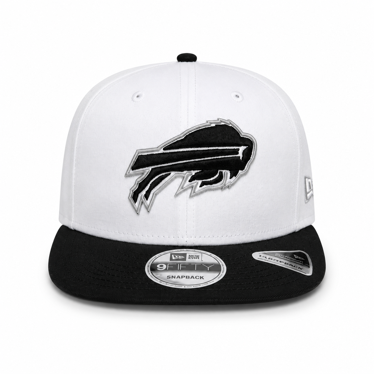 NEW ERA BUFFALO BILLS BLACK & WHITE SNAPBACK CAP
