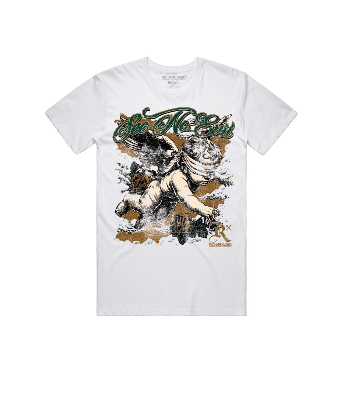 Rich & Rugged white T-shirt