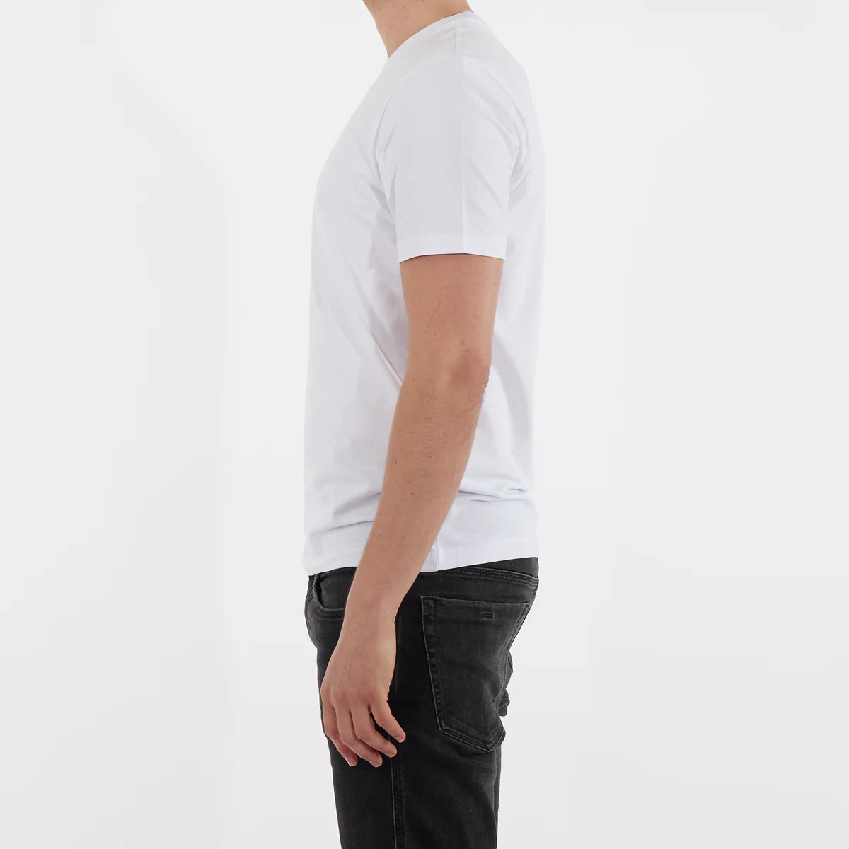 RICH COTTON SLIM FIT T-SHIRT  ROUND NECK