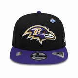 NEW ERA BALTIMORE RAVENS PURPLE & BLACK SNAPBACK CAP