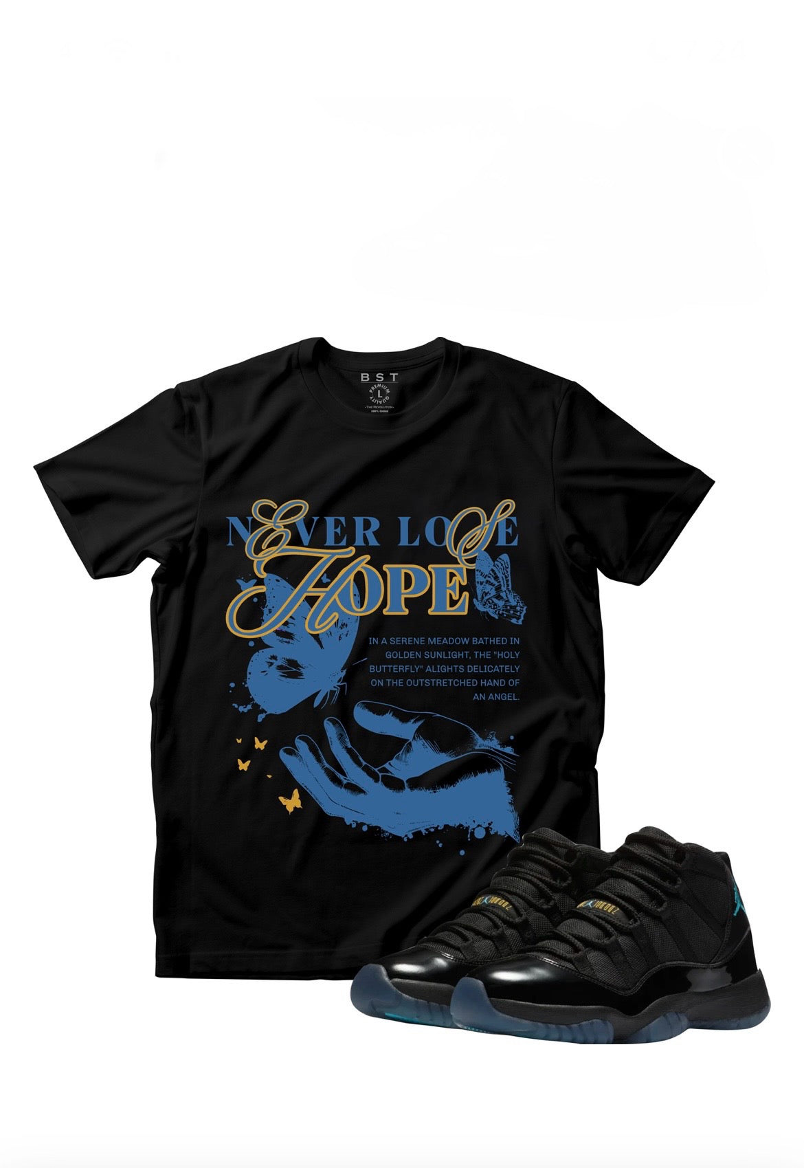 BLACK HOPE GRAPHIC TEE