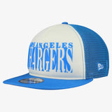 CREAM & BLUE LOS ANGELES CHARGERS CAP
