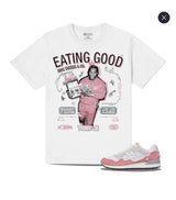 WHITE GRAPHIC PRINT T-SHIRT